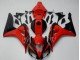 2006-2007 Red Glossy Black Honda CBR1000RR Motorcycle Fairings Kits