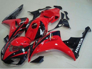 2006-2007 Red Glossy Black Honda CBR1000RR Motorcycle Fairing Kits