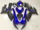 2006-2007 Blue Matte Black Suzuki GSXR 600/750 Motorcycle Fairings