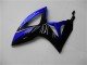 2006-2007 Blue Glossy Black Suzuki GSXR 600/750 Motorcycle Fairings