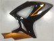 2006-2007 Orange Glossy Black Suzuki GSXR 600/750 Motorcycle Fairings