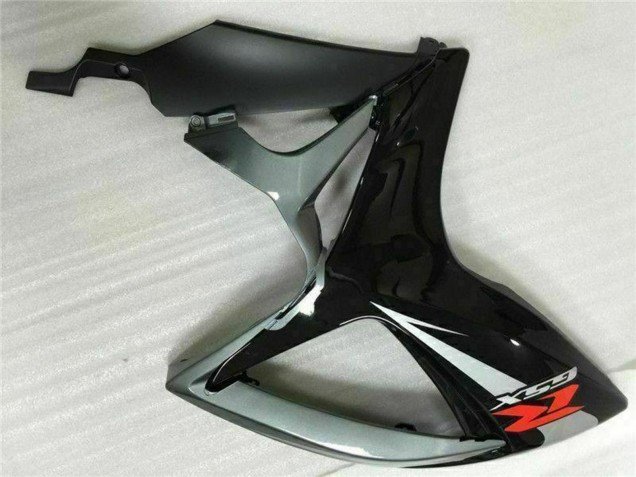 2006-2007 Silver Grey Glossy Black Red Suzuki GSXR 600/750 Motorcycle Fairings