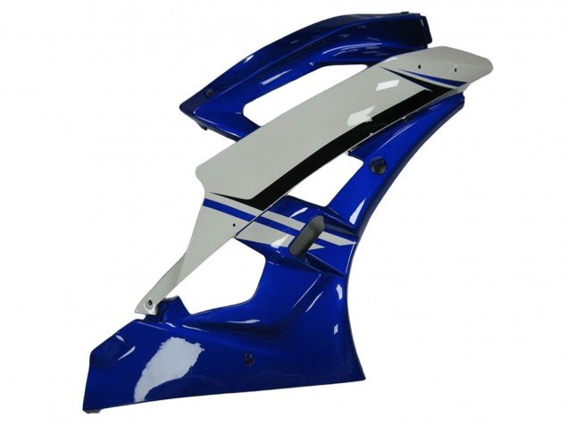 2006-2007 Blue White Black Yamaha YZF R6 Motorcycle Fairings