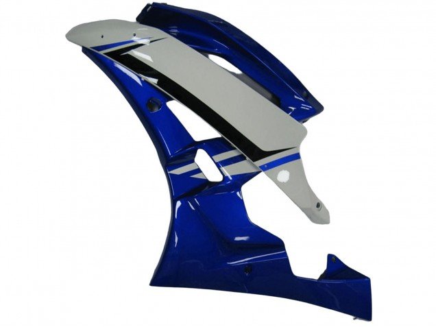 2006-2007 Blue White Black Yamaha YZF R6 Motorcycle Fairings