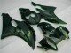 2006-2007 Glossy Black Matte Black Gold Decals Yamaha YZF R6 Motorcycle Fairings