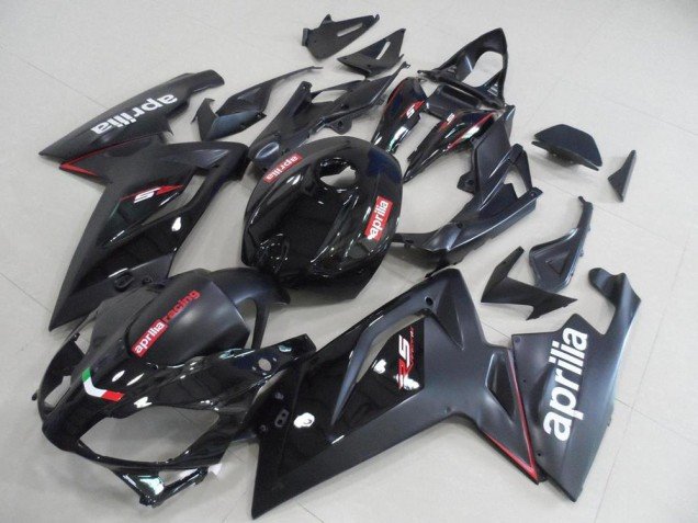 2006-2011 Glossy Black Matte Black Aprilia RS125 Motorcycle Fairings