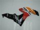 2007-2008 Orange White Red Glossy Black Repsol Honda CBR600RR Bike Fairings