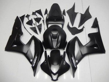 2007-2008 Matte Black Honda CBR600RR Motorcycle Fairing