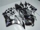 2007-2008 Matte Black Silver Grey Repsol Honda CBR600RR Motorcycle Fairings