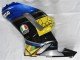 2007-2008 Blue Shark Kawasaki ZX6R Motorcycle Fairings