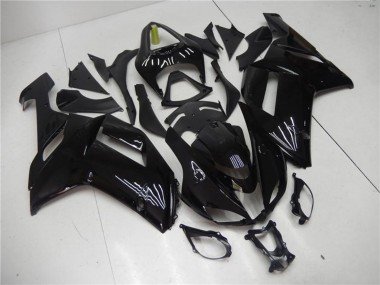 2007-2008 Glossy Black Kawasaki ZX6R Abs Motorcycle Fairing