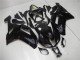 2007-2008 Glossy Black Kawasaki ZX6R Abs Motorcycle Fairing