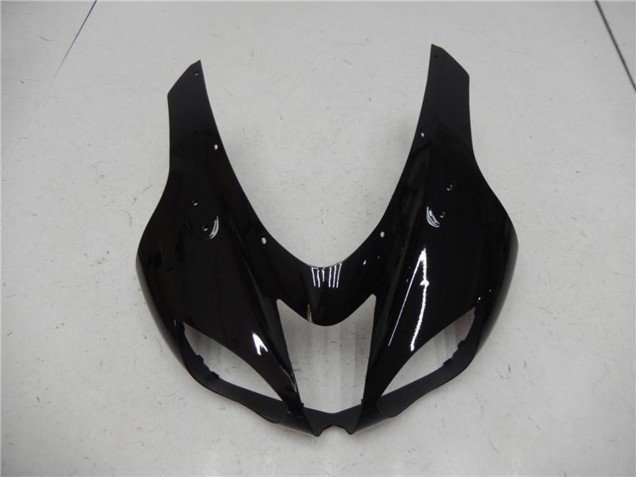 2007-2008 Glossy Black Kawasaki ZX6R Abs Motorcycle Fairing