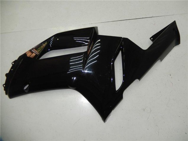 2007-2008 Glossy Black Kawasaki ZX6R Abs Motorcycle Fairing
