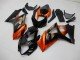 2007-2008 Orange Black Suzuki GSXR 1000 Motorcycle Fairing