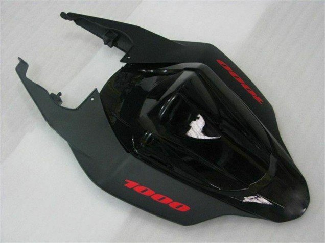 2007-2008 Glossy Black Matte Black Red Suzuki GSXR 1000 Motorcycle Fairings