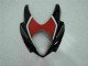 2007-2008 Glossy Black Red White Suzuki GSXR 1000 Motorcycle Fairings