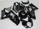 2007-2008 Glossy Black Matte Black White Suzuki GSXR 1000 Motorcycle Fairings