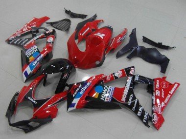 2007-2008 Red Black Blue White JOMO Suzuki GSXR 1000 Motorcycle Fairings