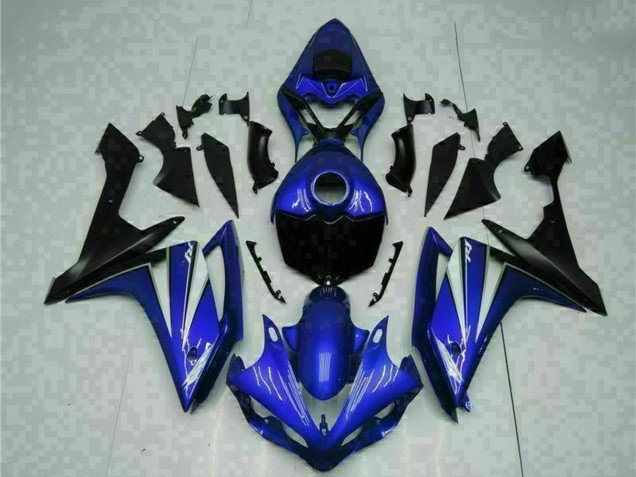 2007-2008 Blue White Black Yamaha YZF R1 Motorcycle Fairing