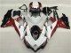 2008-2010 White Red Glossy Black Suzuki GSXR 600/750 Motorcycle Fairings
