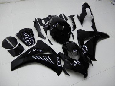 2008-2011 Glossy Black Honda CBR1000RR Motorcycle Fairing Kits