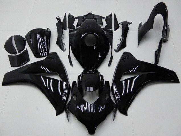 2008-2011 Glossy Black Honda CBR1000RR Motorcycle Fairing Kits