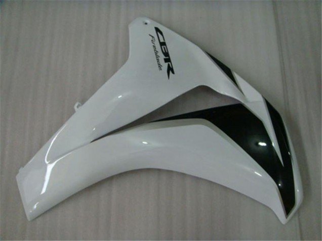 2008-2011 White Glossy Black Honda CBR1000RR Motorcycle Fairings Kits