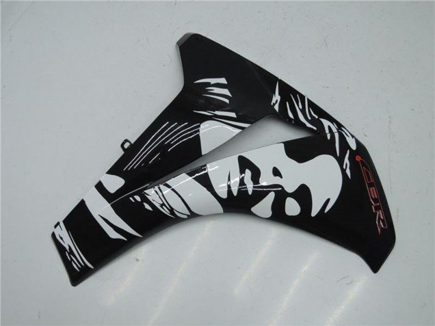 2008-2011 White Glossy Black Honda CBR1000RR Abs Fairings
