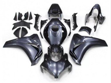 2008-2011 Grey Glossy Black Honda CBR1000RR Motorcycle Fairing Kits
