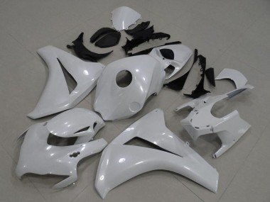2008-2011 Pearl White Honda CBR1000RR Motorcycle Fairing