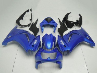 2008-2012 Blue Kawasaki ZX250R Motorcycle Fairings