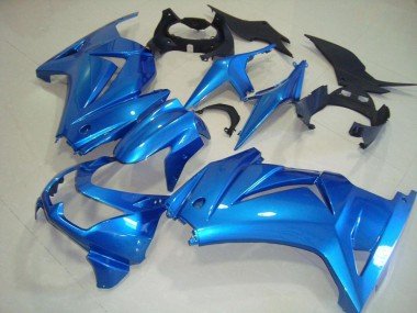 2008-2012 Light Blue OEM Style Kawasaki ZX250R Motorcycle Fairings