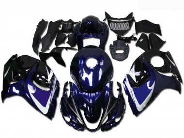 2008-2020 Glossy Black Blue White Suzuki GSXR 1300 Hayabusa Motorcycle Fairings