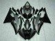 2008-2016 Grey Matte Black Yamaha YZF R6 Motorcycle Fairings