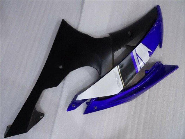 2008-2016 White Blue Matte Black Yamaha YZF R6 Motorcycle Fairings
