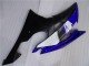 2008-2016 White Blue Matte Black Yamaha YZF R6 Motorcycle Fairings