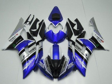 2008-2016 White Blue Silver Black Monster ENEOS Yamalube Semakin Didepan Yamaha YZF R6 Motorcycle Fairings