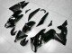 2009-2011 Glossy Black White Decal Kawasaki EX650 Motorcycle Fairings