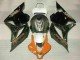 2009-2012 White Orange Glossy Black Honda CBR600RR Motorcycle Fairings
