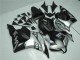 2009-2012 Silver Matte Black Repsol Honda CBR600RR Motorcycle Fairings