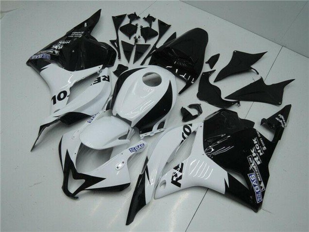 2009-2012 White Glossy Black Repsol Honda CBR600RR Motorcycle Fairing