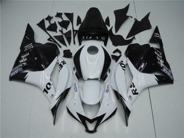 2009-2012 White Glossy Black Repsol Honda CBR600RR Motorcycle Fairing