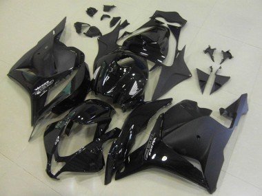 2009-2012 Glossy Black Matte Black OEM Style Honda CBR600RR Motorcycle Fairings