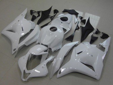 2009-2012 White Honda CBR600RR Motorcycle Fairings