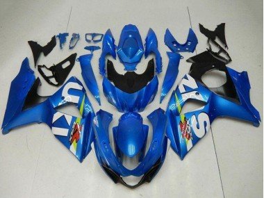2009-2016 Blue Green White Suzuki GSXR 1000 Motorcycle Fairing Kits