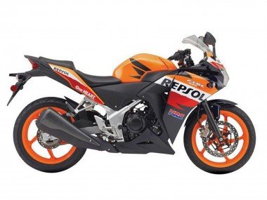 2011-2015 Orange White Red Glossy Black Repsol HRC Honda CBR250RR Motorcycle Fairings