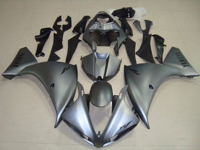 2012-2014 Matte Grey Yamaha YZF R1 Motorcycle Fairing