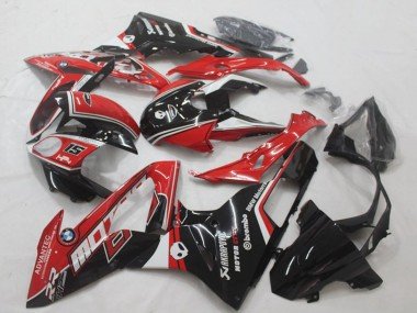 2015-2016 White Red Glossy Black BMW S1000RR Motorcycle Fairing