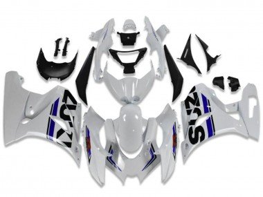 2017-2024 White Blue Black Suzuki GSXR 1000 Motorcycle Fairings
